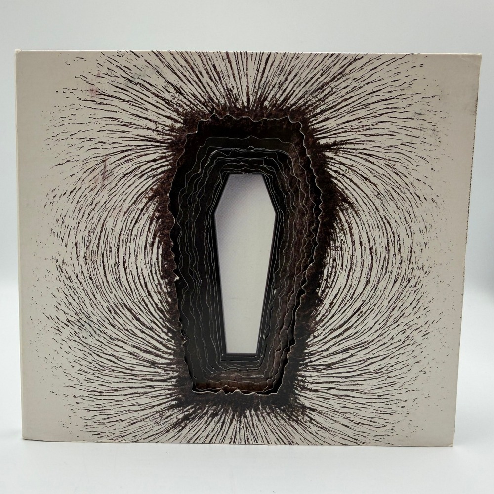 Metallica Death Magnetic CD 2008 Digipak Coffin Die-Cut Warner Bros 508732-2